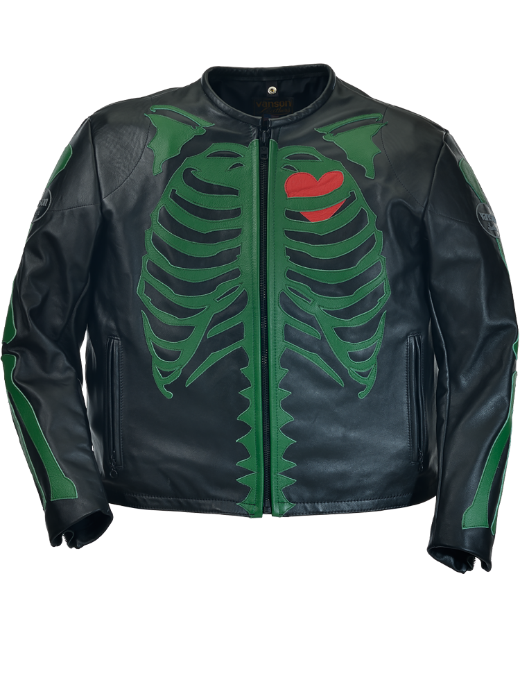 7uice x Vanson Genuine Leather Jacket (Black) – 7UICE