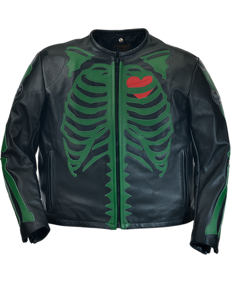 7uice x Vanson Genuine Leather Jacket (Black) – 7UICE 7uice x Vanson Genuine Leather Jacket (Black) – 7UICE