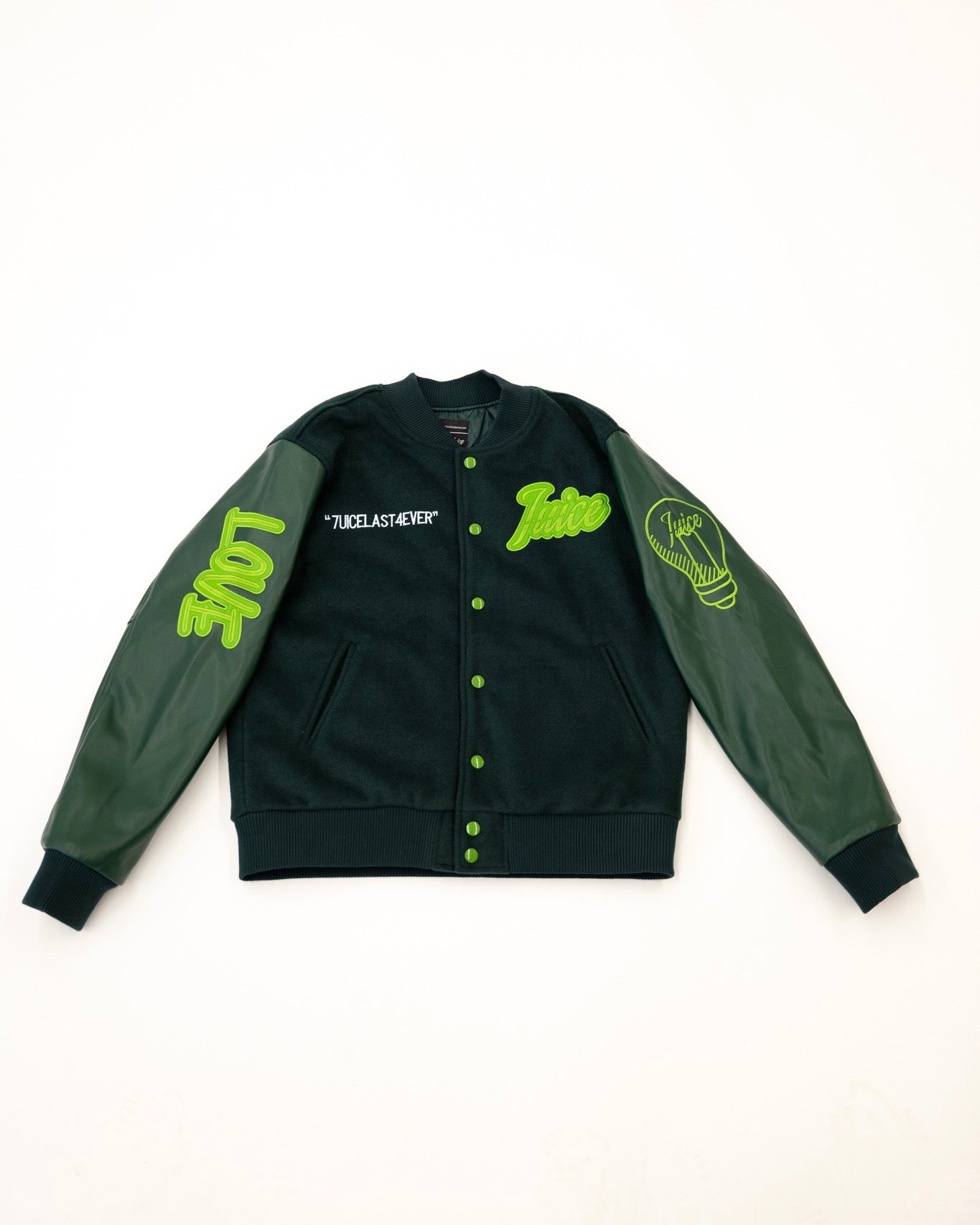 PRE-SALE** Limited Edition Sophomore Sensation Varsity Jacket (Green –  loveopenbar