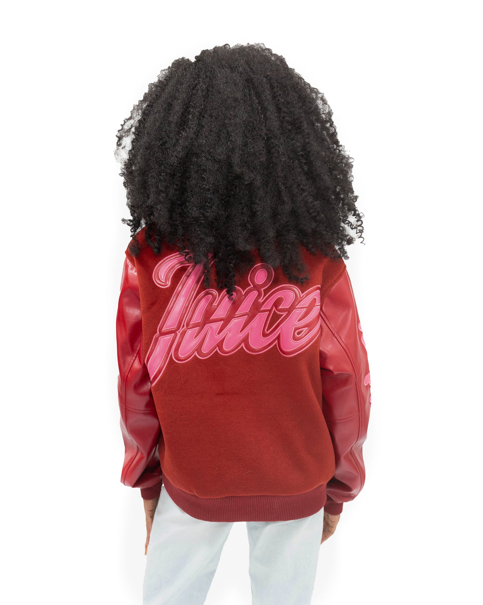 Red 7uice “Fear” Varsity Jacket – 7UICE