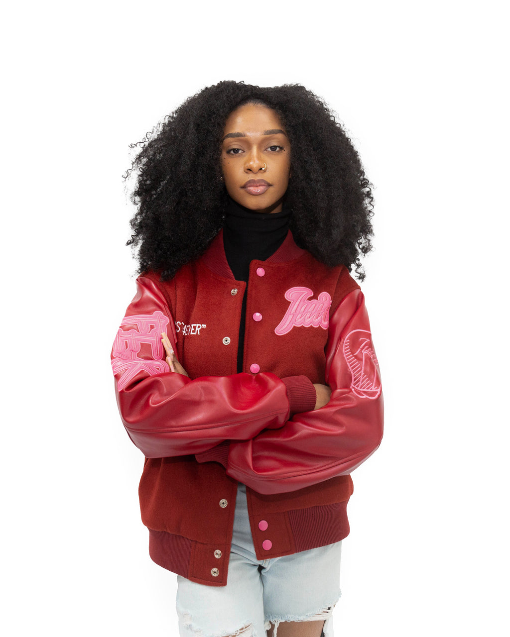 Red 7uice “Fear” Varsity Jacket
